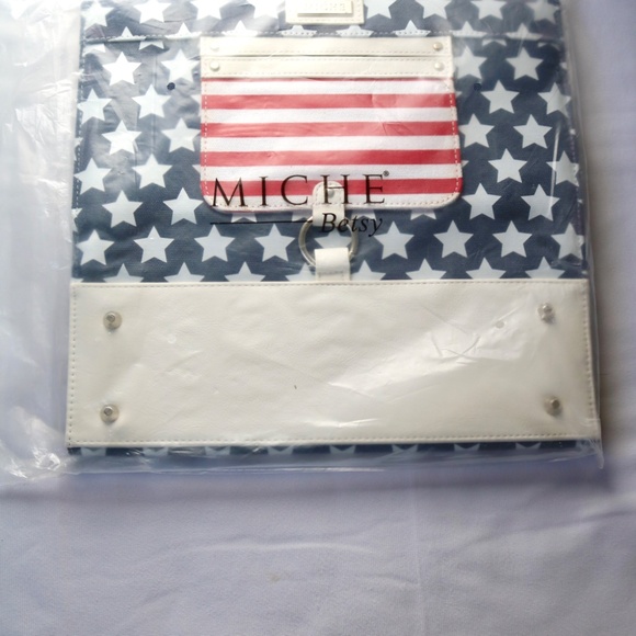 NEW Miche Betsy Classic (Shell ONLY) Stars and Stripes American USA Purse Bag - Picture 5 of 5